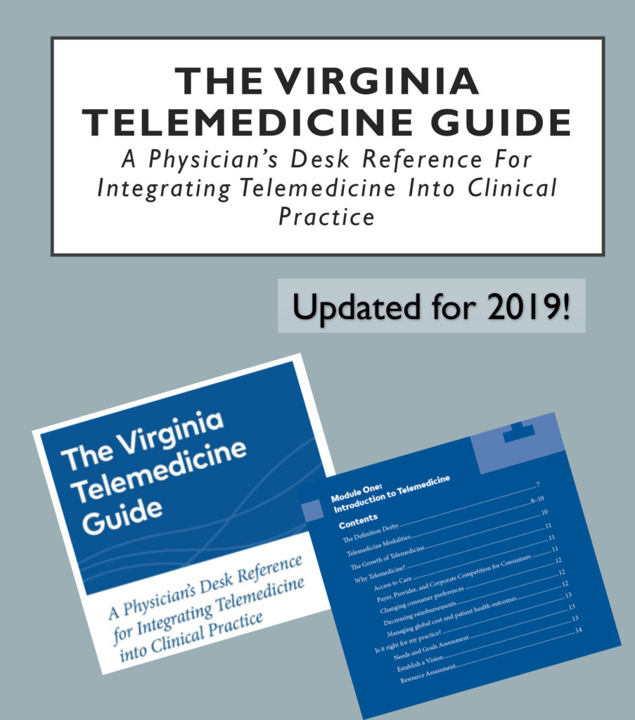 Updated Telehealth Guide Virginia Telehealth Network